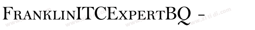 FranklinITCExpertBQ 字体转换